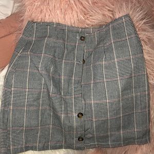 Plaid Skirt